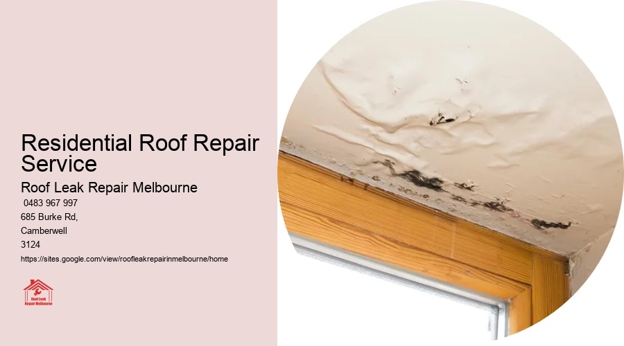 Residential Roof Repair Service